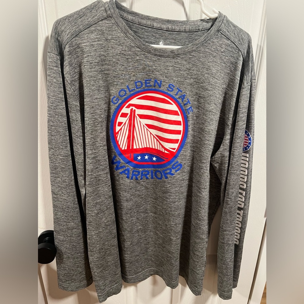 Fanatics Golden State Warrior Shirt, Size Large